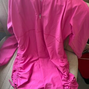 Coolibar Women's Pink Half-Zip SPF Dress